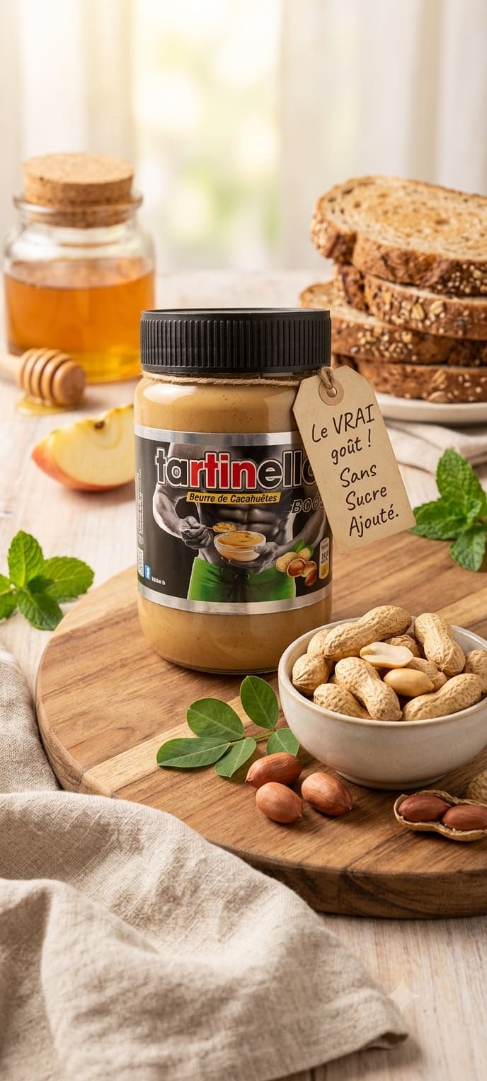 Beurre de Cacahuete Tartinella Boost