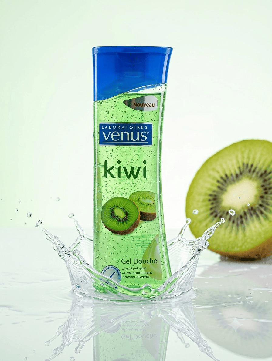 Gel Douche Exfoliant Venus Kiwi