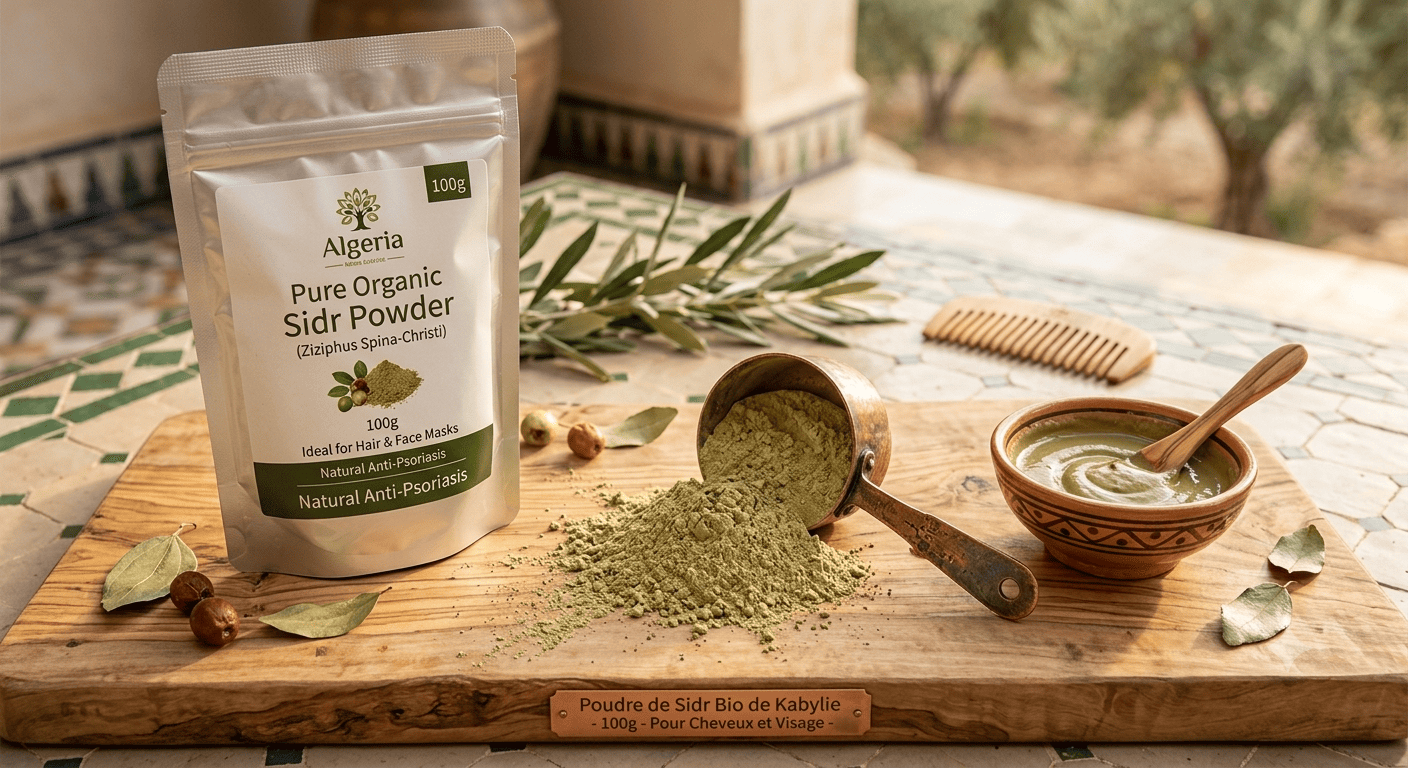Poudre de Sidr Anti-Psoriasis